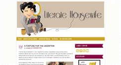 Desktop Screenshot of literatehousewife.com